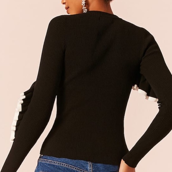 Forever 21 sold out ruffle sweater - Picture 2 of 5